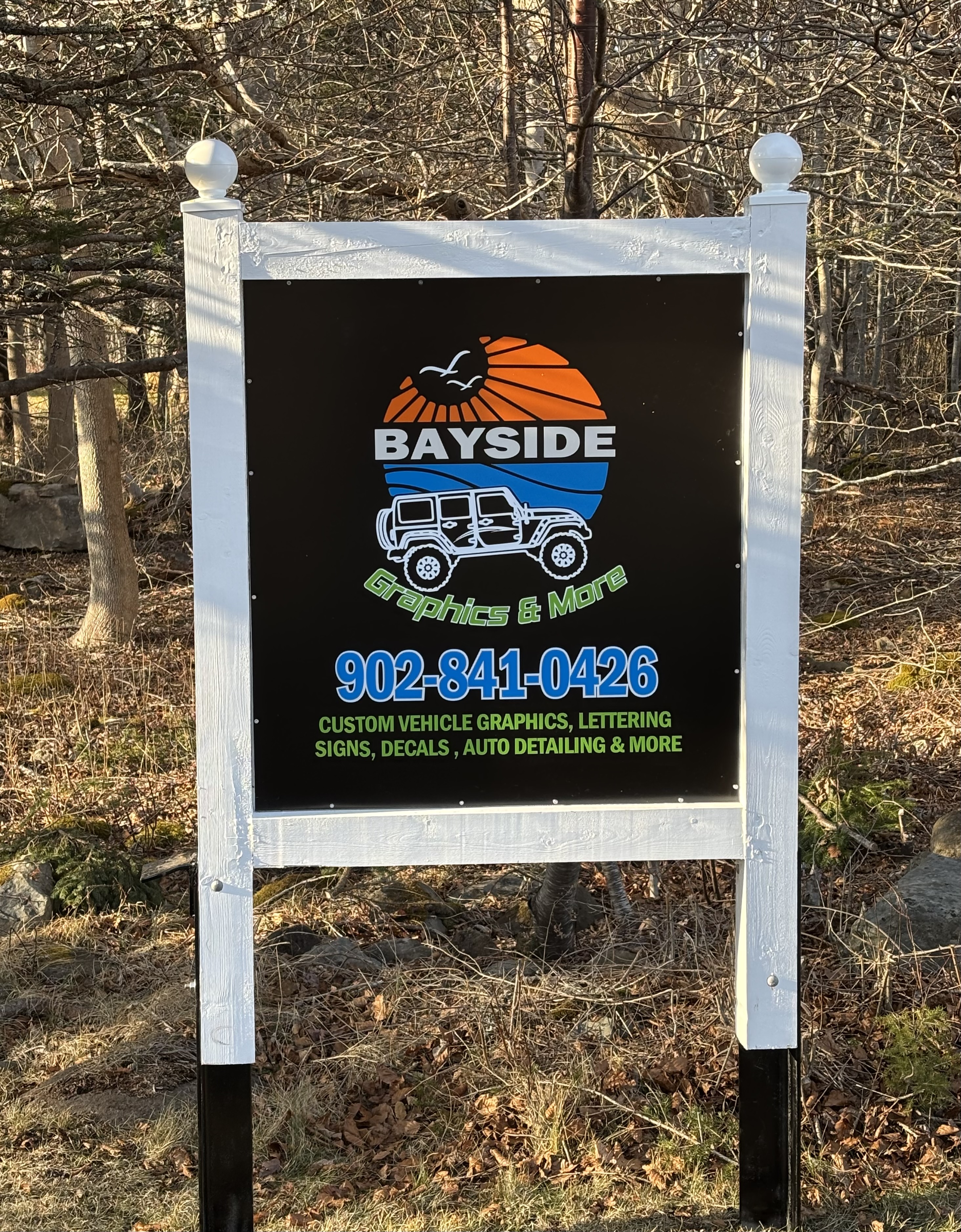 Bayside Graphics & More outdoor sign